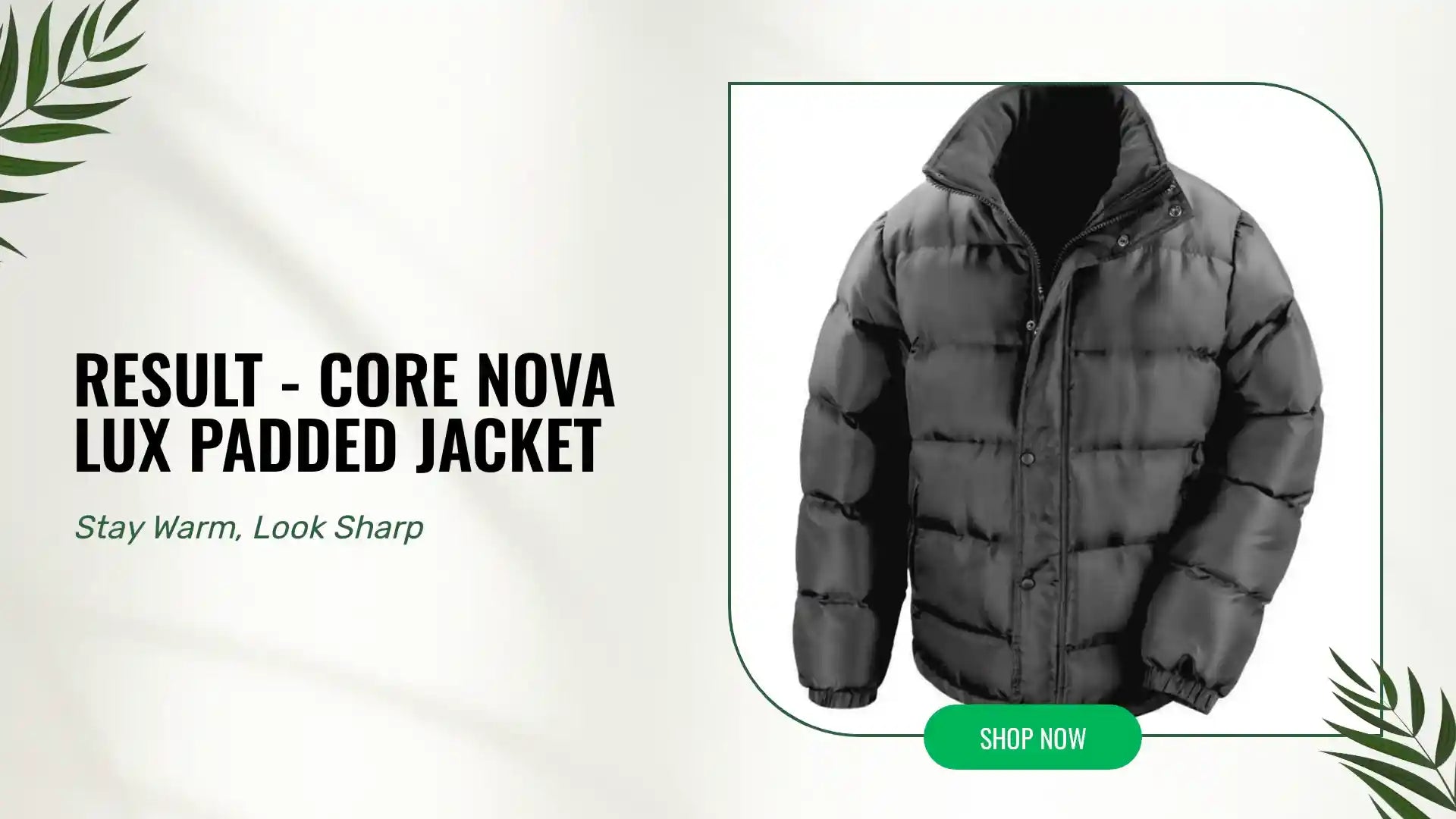 Result - Core Nova Lux Padded Jacket by@Outfy