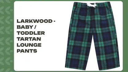Larkwood - Baby / Toddler Tartan Lounge Pants by@Outfy