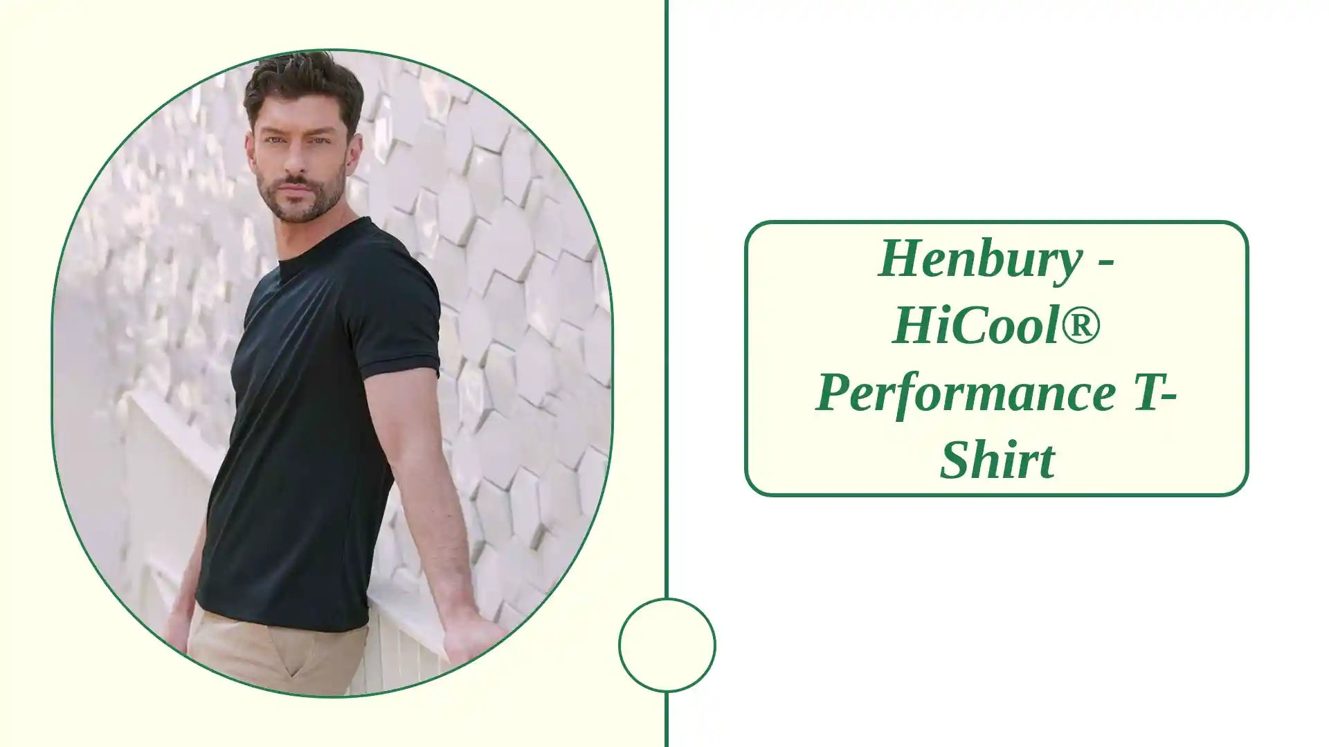 Henbury - HiCool&reg; Performance T-Shirt by@Outfy