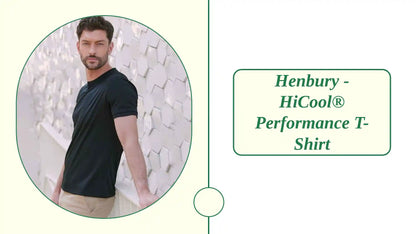 Henbury - HiCool&reg; Performance T-Shirt by@Outfy