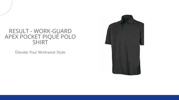 Result - Work-Guard Apex Pocket Piqu&eacute; Polo Shirt by@Outfy