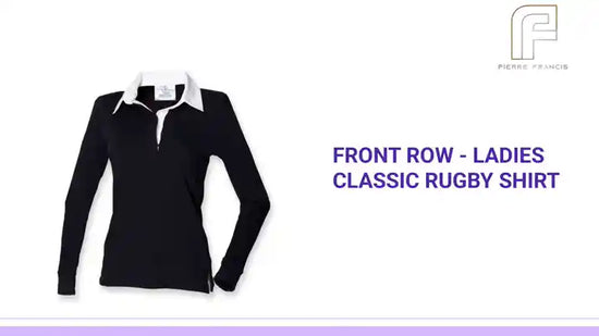 Front Row - Ladies Classic Rugby Shirt by@Outfy