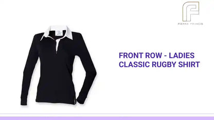 Front Row - Ladies Classic Rugby Shirt by@Outfy