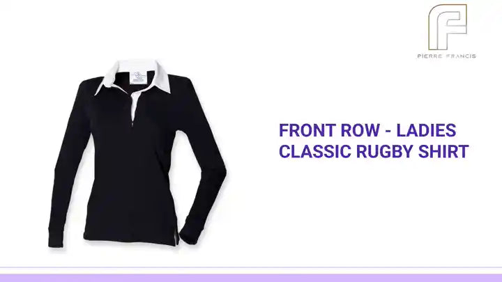 Front Row - Ladies Classic Rugby Shirt by@Outfy