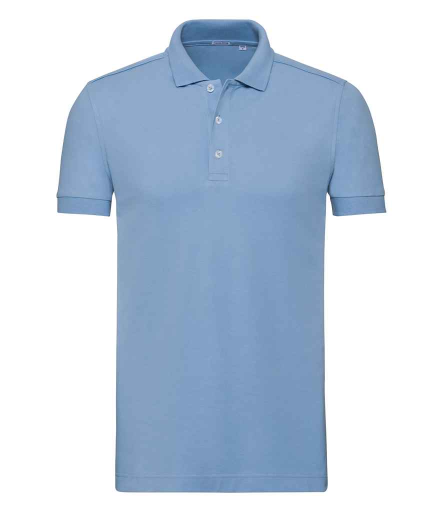 Russell - Stretch Piqué Polo Shirt - Pierre Francis