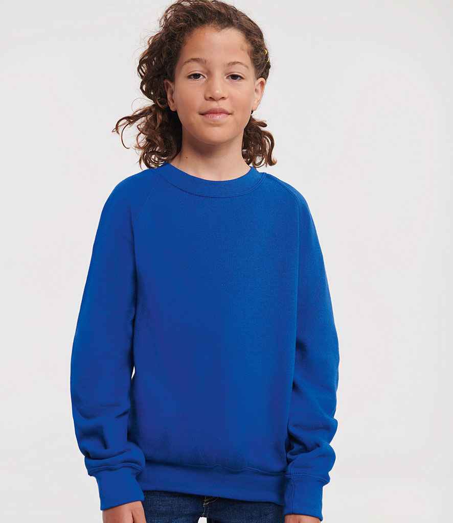 Russell - Schoolgear Kids Raglan Sweatshirt - Pierre Francis