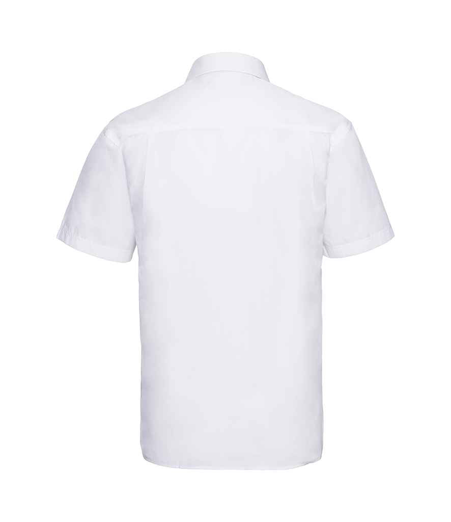 Russell Collection - Short Sleeve Easy Care Poplin Shirt - Pierre Francis