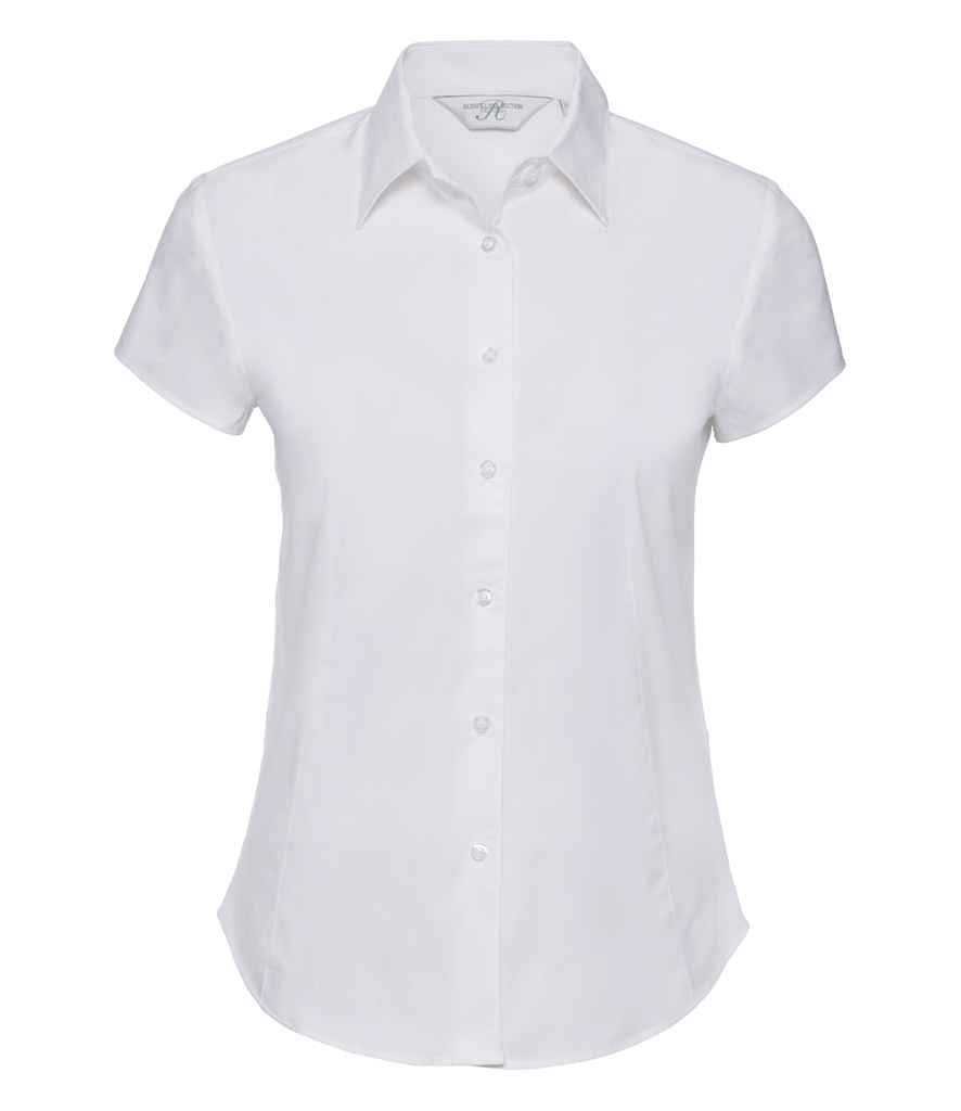 Russell Collection - Ladies Short Sleeve Easy Care Fitted Shirt - Pierre Francis