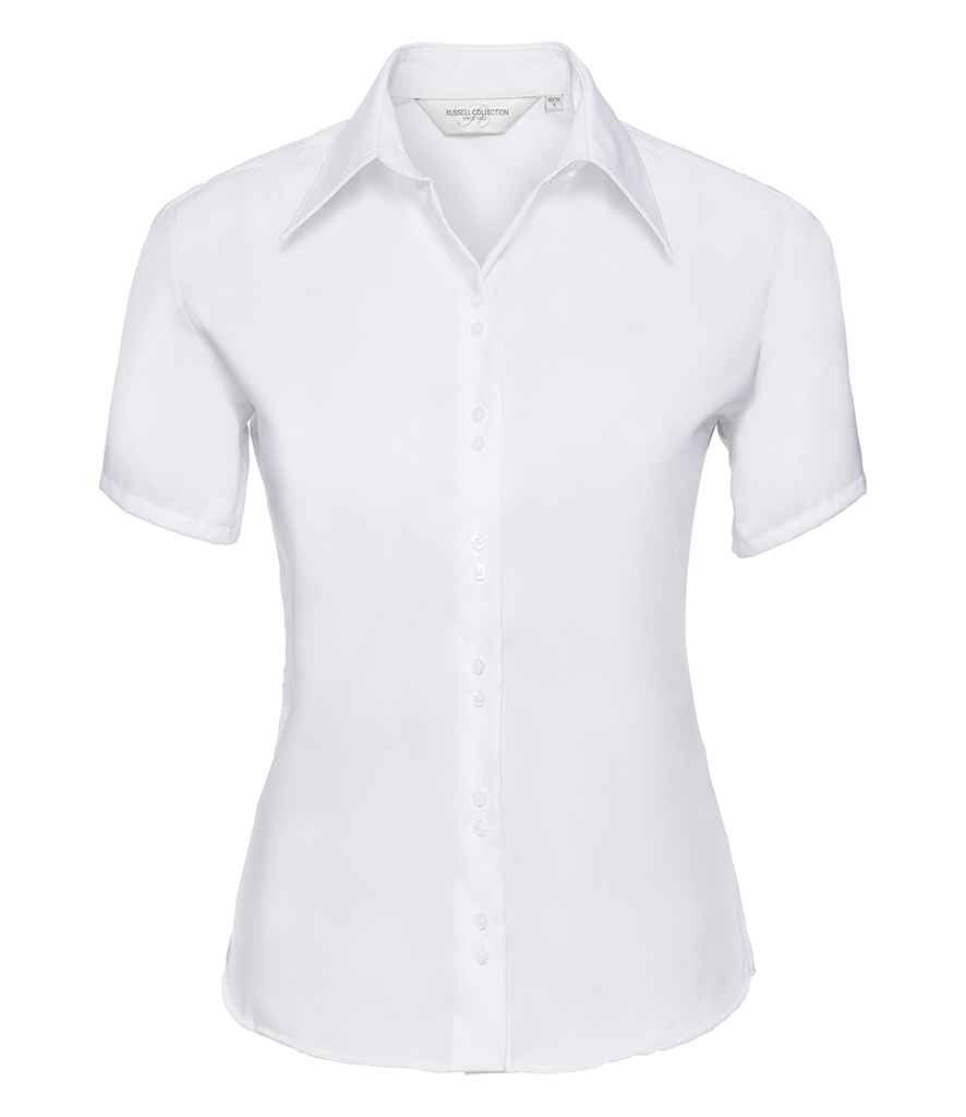 Russell Collection - Ladies Short Sleeve Ultimate Non-Iron Shirt - Pierre Francis