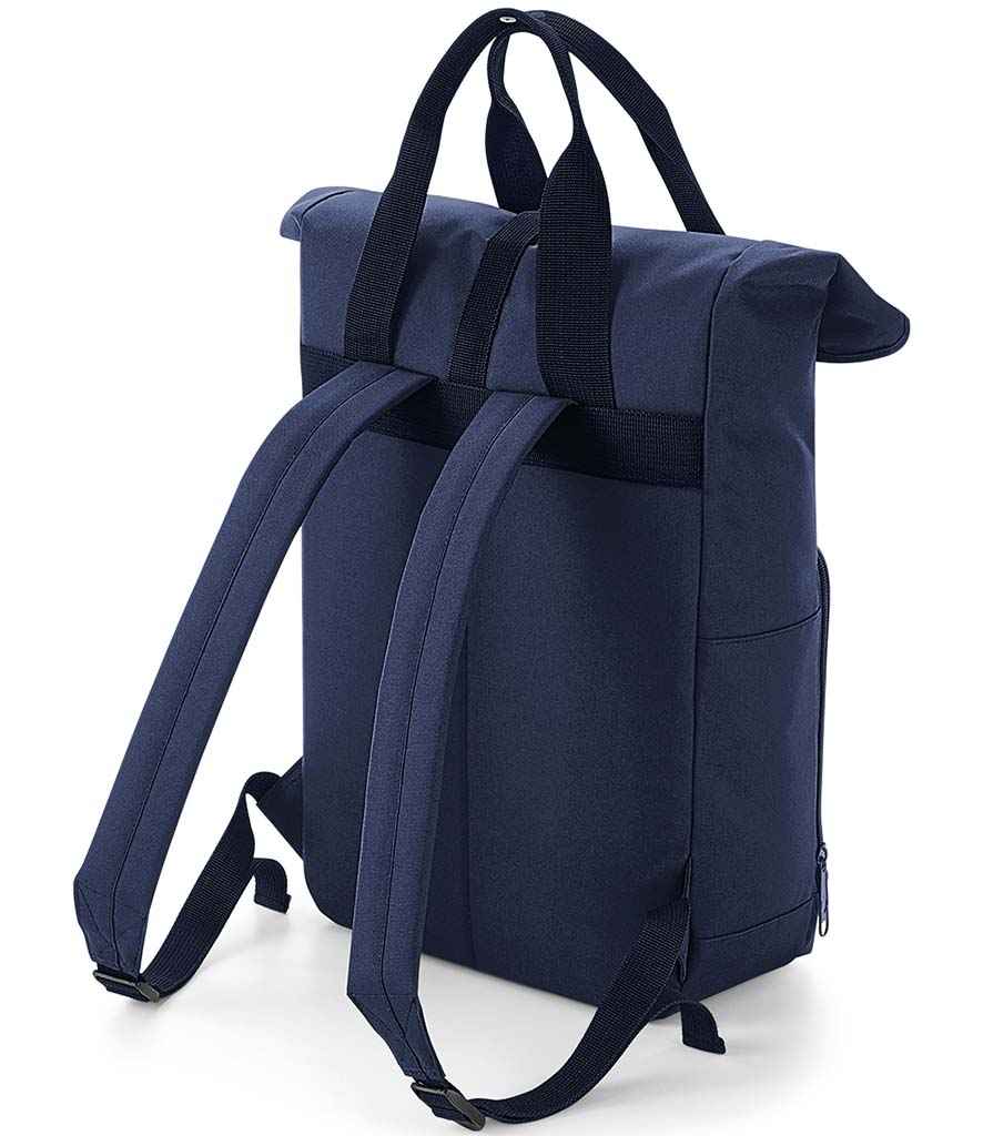 BagBase - Twin Handle Roll-Top Backpack - Pierre Francis