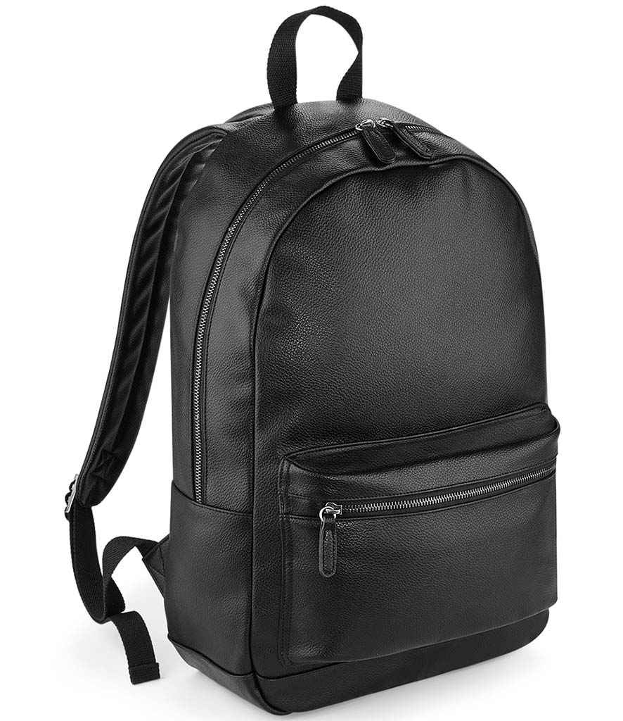 BagBase - Faux Leather Backpack - Pierre Francis