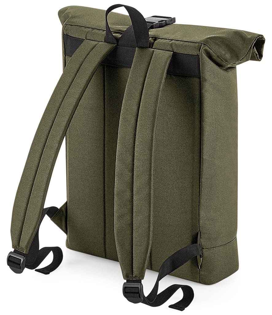 BagBase - Recycled Roll-Top Backpack - Pierre Francis