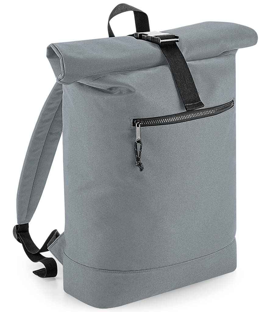 BagBase - Recycled Roll-Top Backpack - Pierre Francis