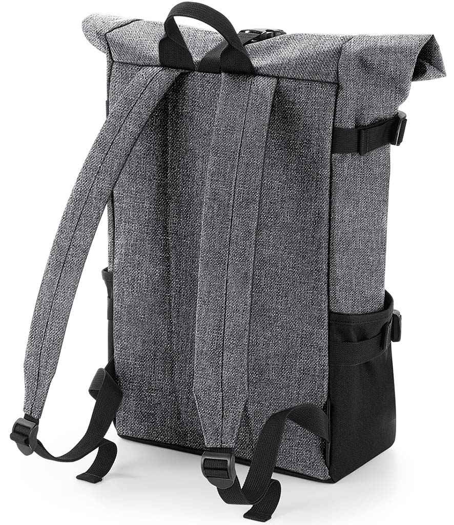 BagBase - Block Roll-Top Backpack - Pierre Francis