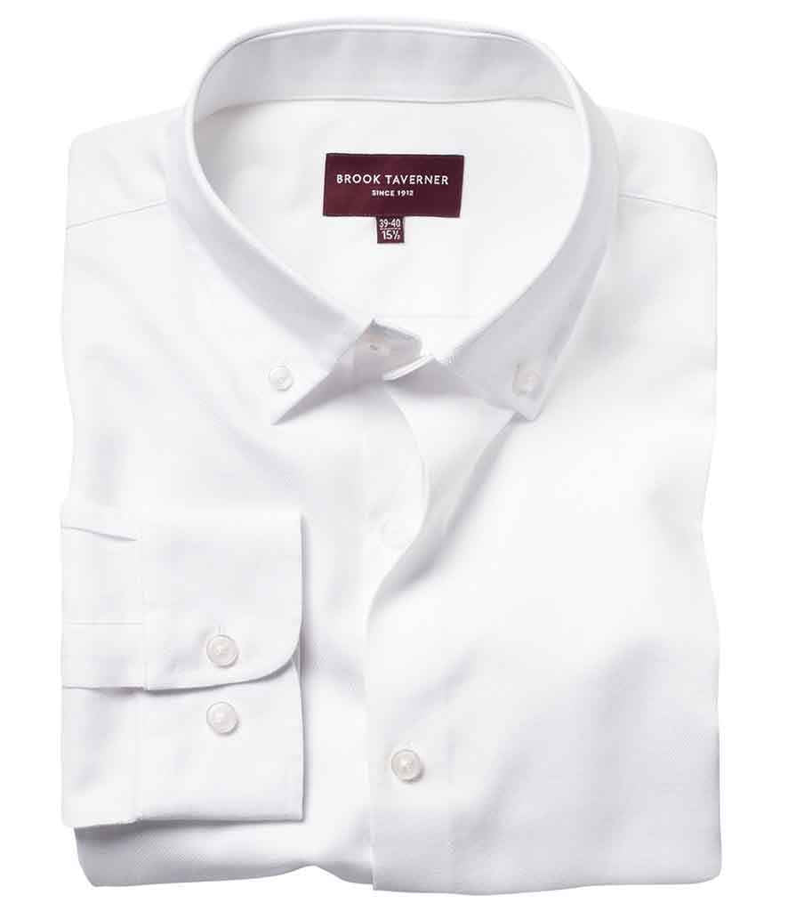 Brook Taverner - Toronto Long Sleeve Oxford Shirt - Pierre Francis