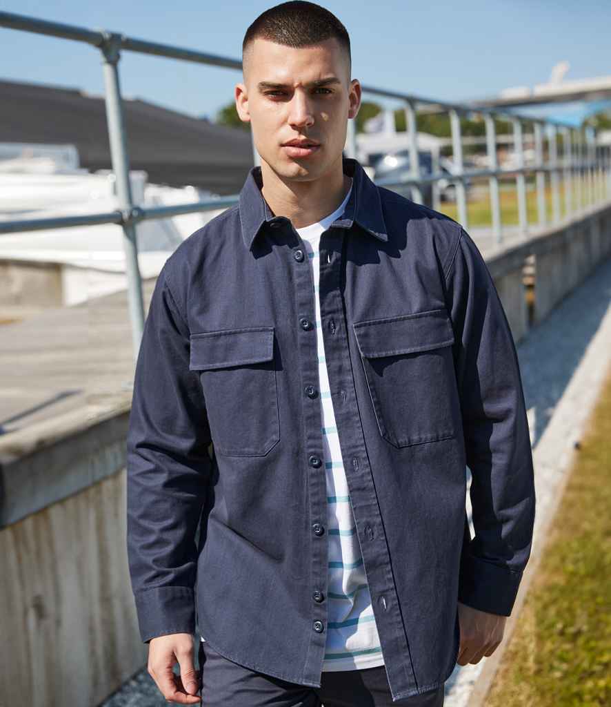 Front Row - Drill Overshirt - Pierre Francis