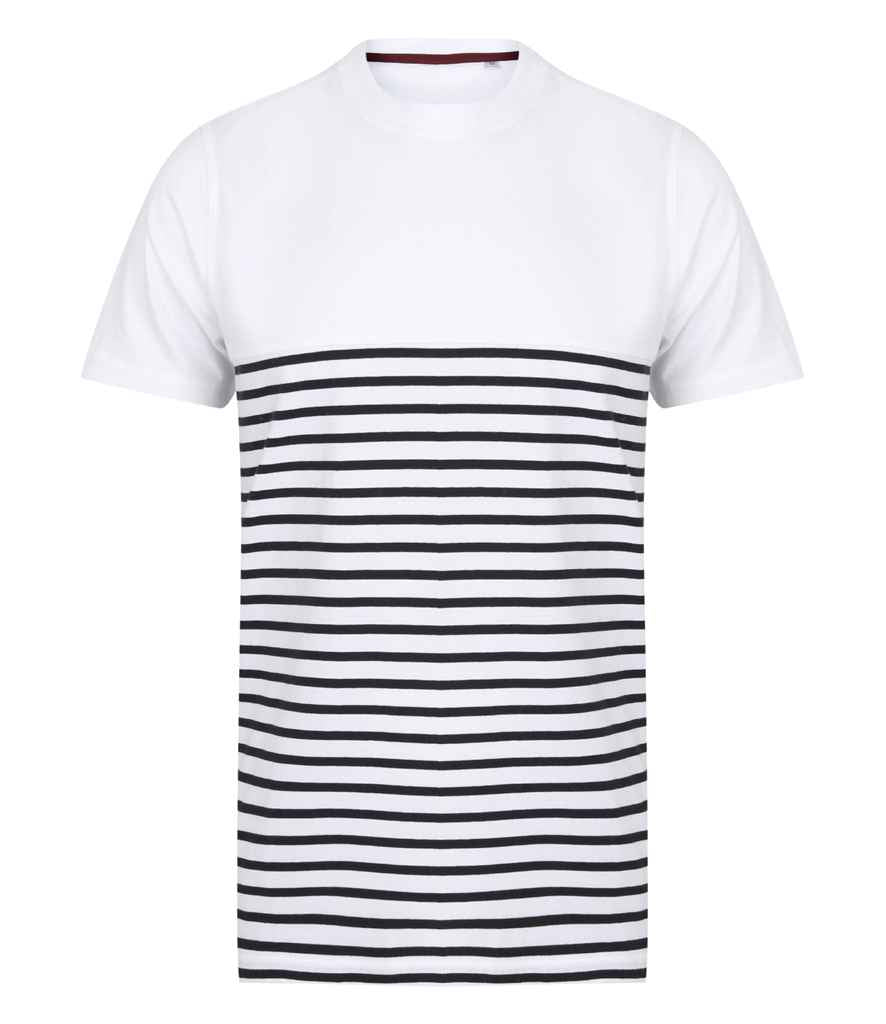 Front Row - Unisex Breton Striped T-Shirt - Pierre Francis