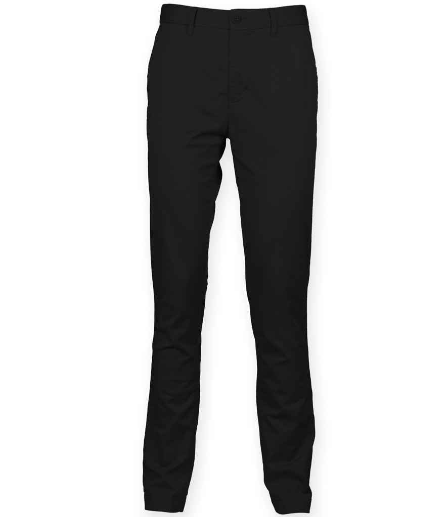 Front Row - Stretch Chino Trousers - Pierre Francis