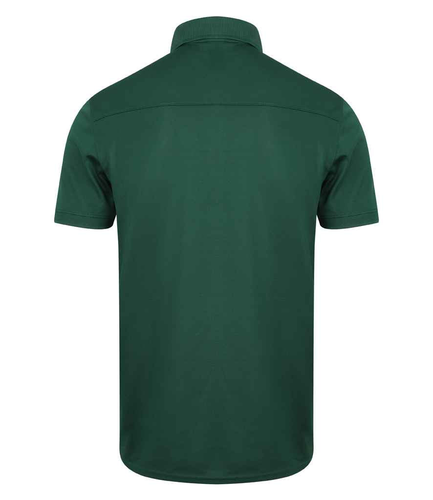 Henbury - Slim Fit Stretch Microfine Piqué Polo Shirt - Pierre Francis