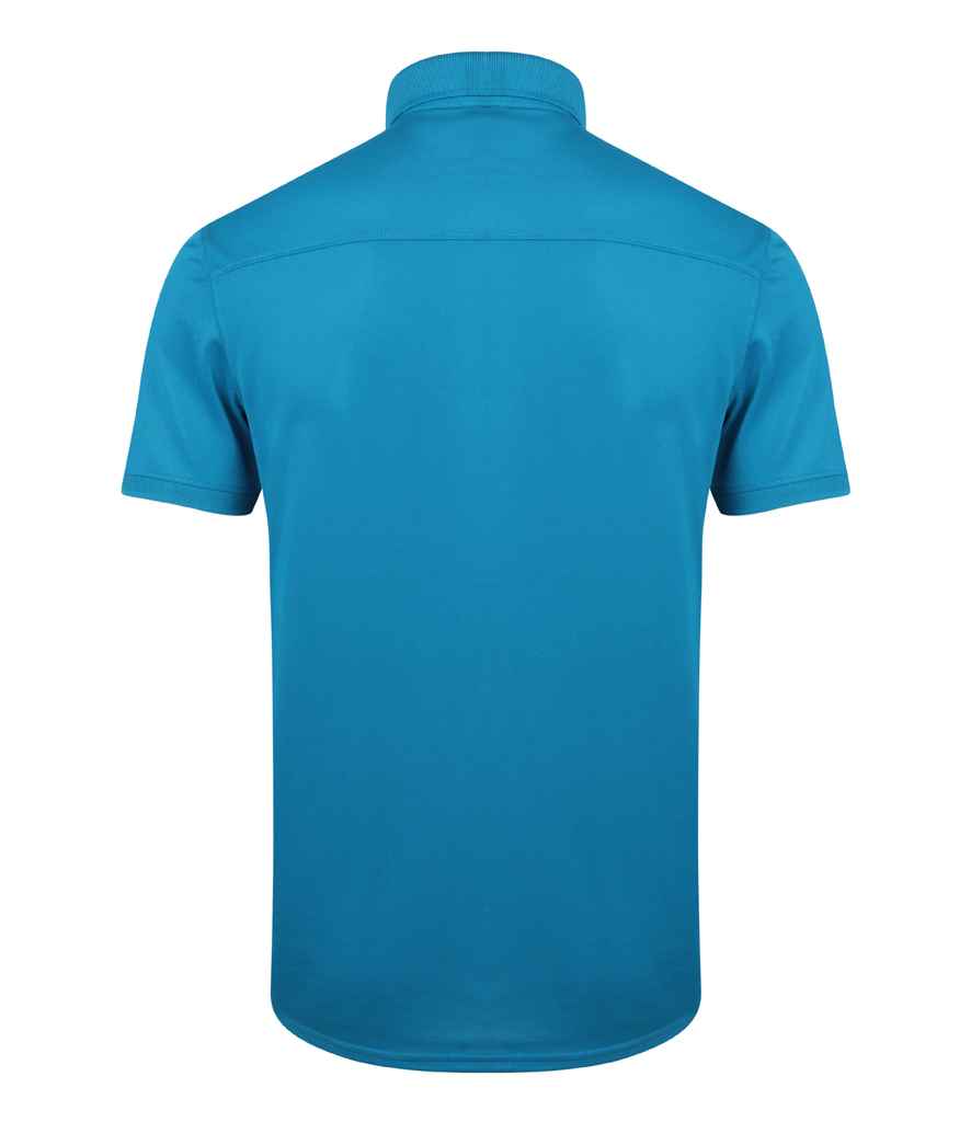 Henbury - Slim Fit Stretch Microfine Piqué Polo Shirt - Pierre Francis