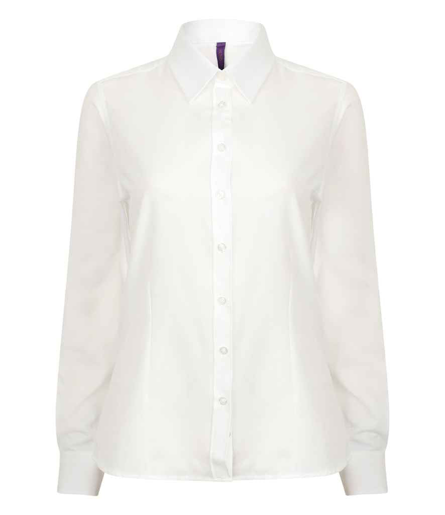 Henbury - Ladies Long Sleeve Wicking Shirt - Pierre Francis