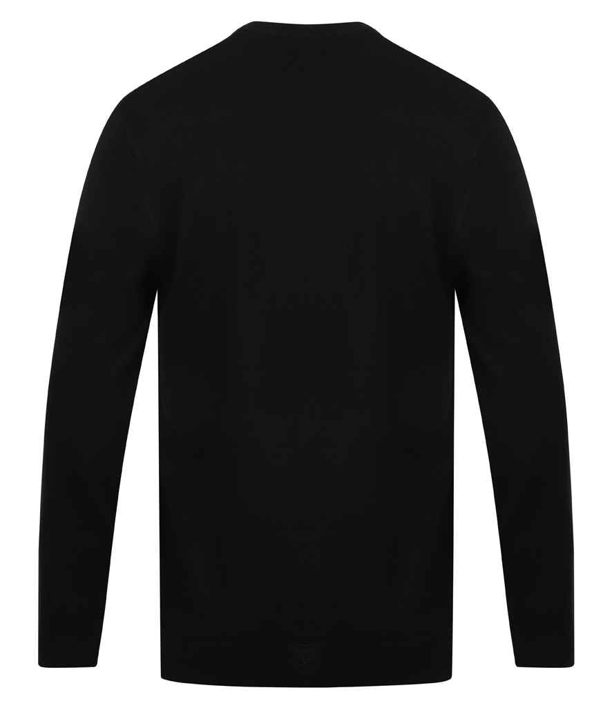 Henbury - Acrylic V Neck Sweater - Pierre Francis