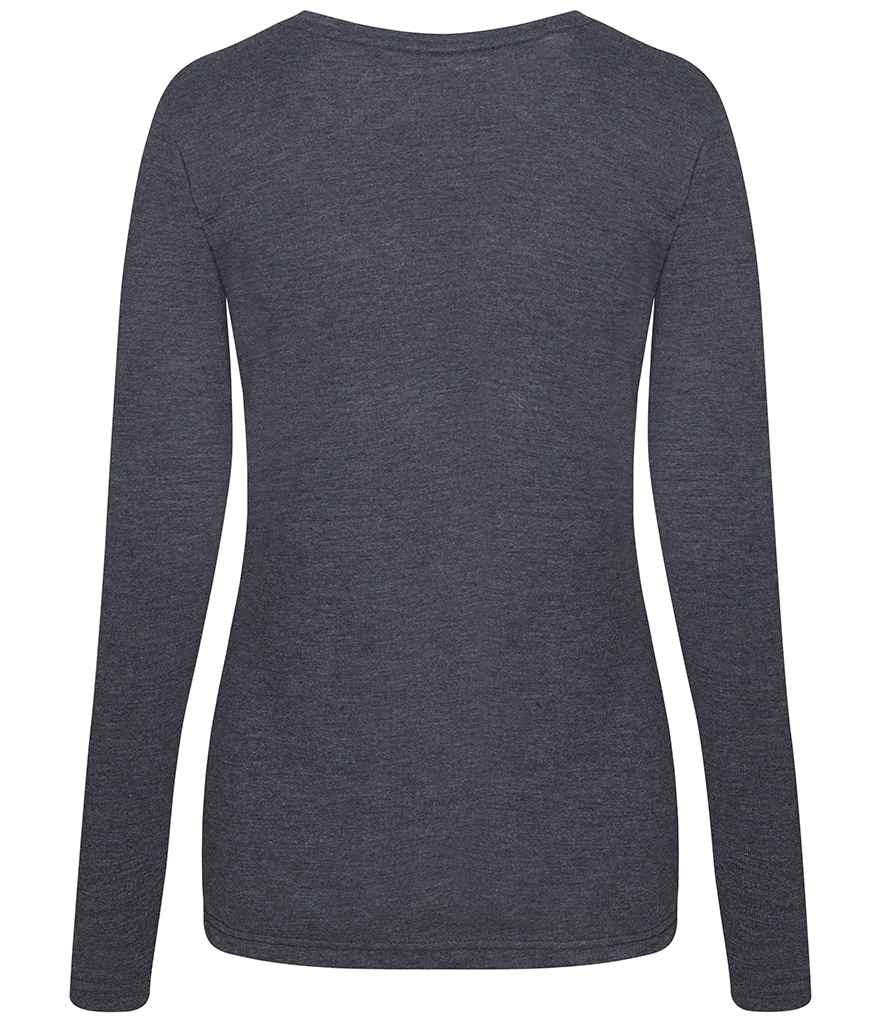 AWDis - Ladies Long Sleeve Tri-Blend T-Shirt - Pierre Francis
