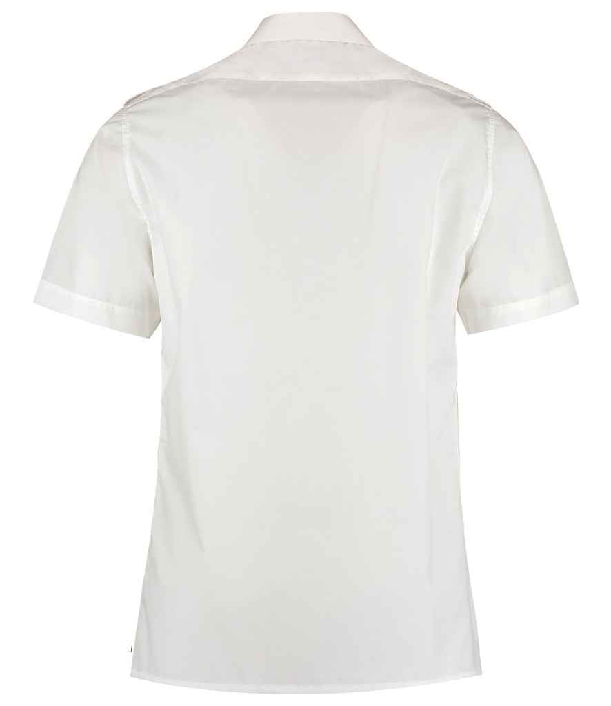 Kustom Kit - Short Sleeve Tailored Pilot Shirt - Pierre Francis
