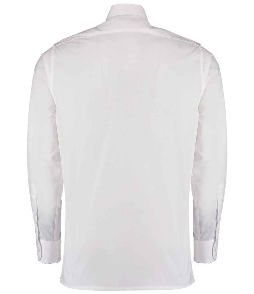 Kustom Kit - Long Sleeve Tailored Pilot Shirt - Pierre Francis