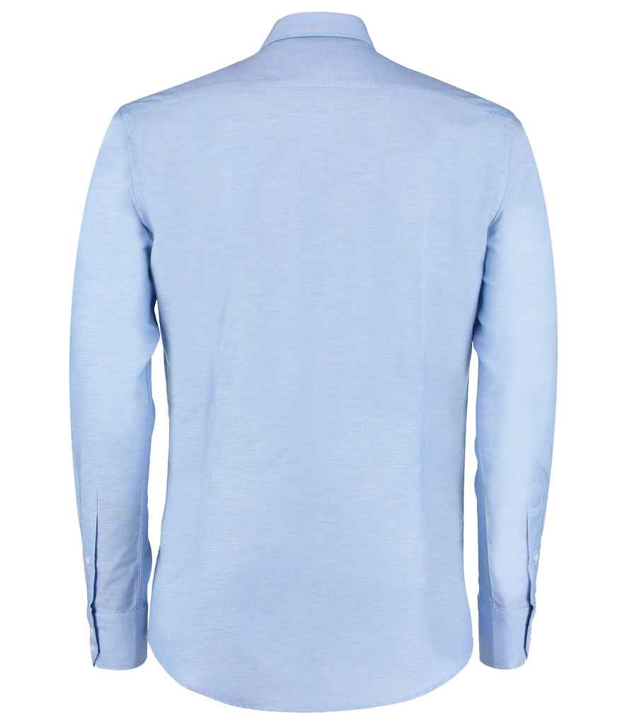 Kustom Kit - Long Sleeve Slim Fit Workwear Oxford Shirt - Pierre Francis