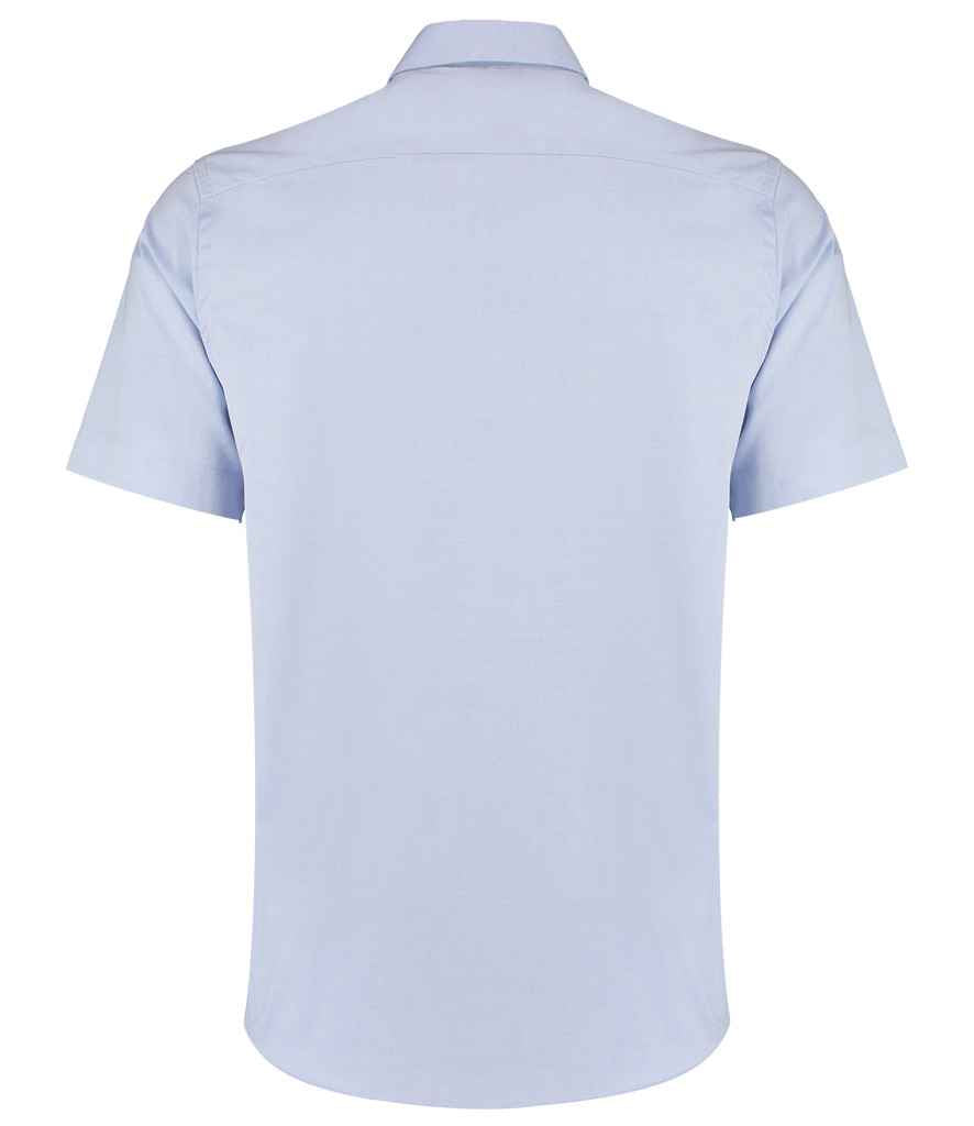 Kustom Kit - Premium Short Sleeve Tailored Oxford Shirt - Pierre Francis