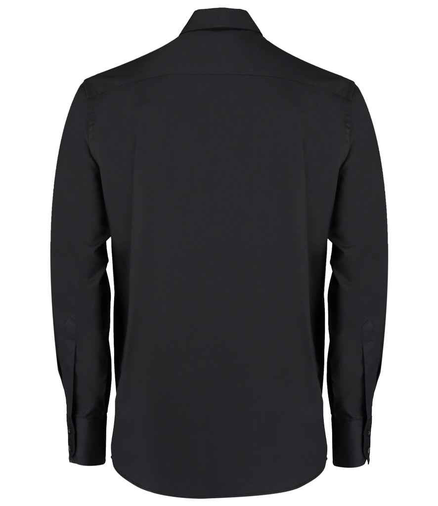 Kustom Kit - Premium Long Sleeve Tailored Oxford Shirt - Pierre Francis