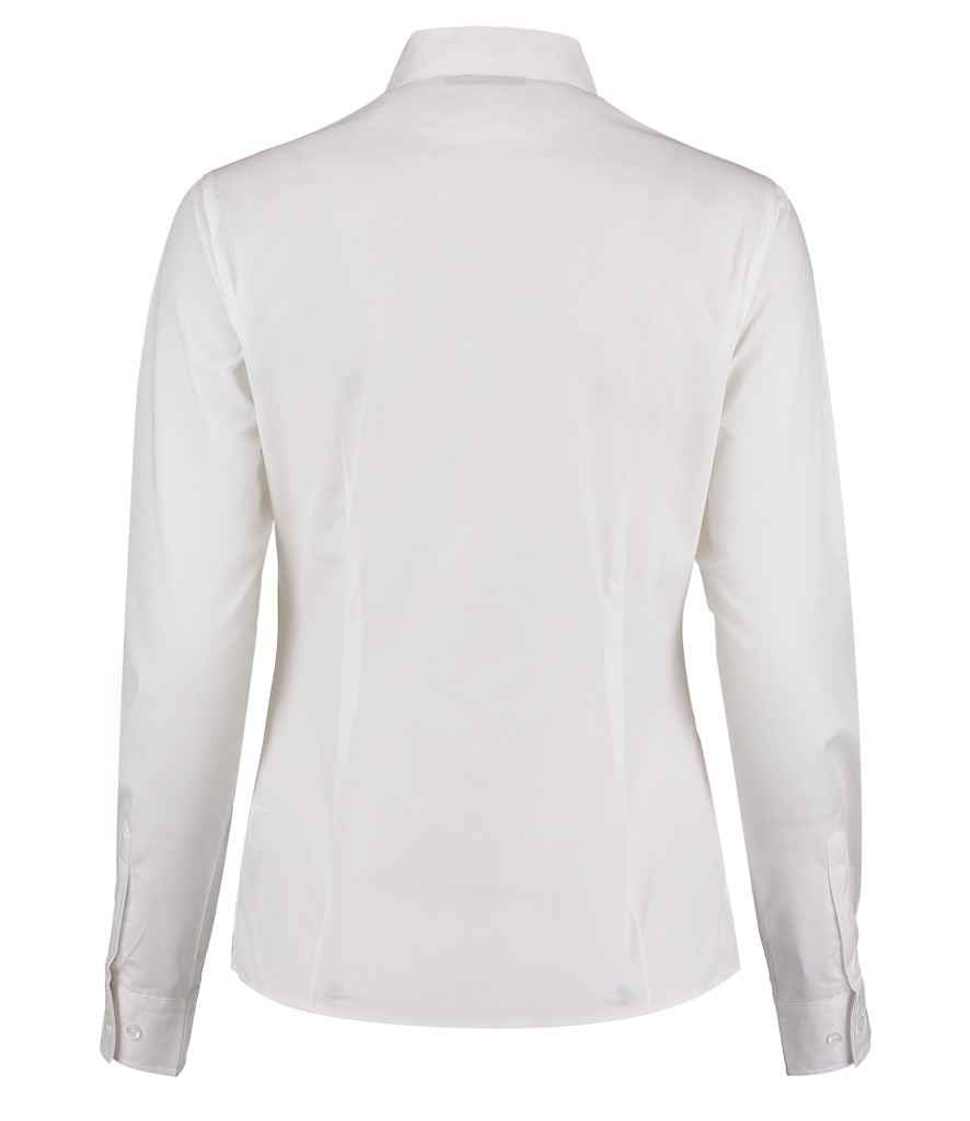 Kustom Kit - Ladies Long Sleeve Tailored Mandarin Collar Shirt - Pierre Francis