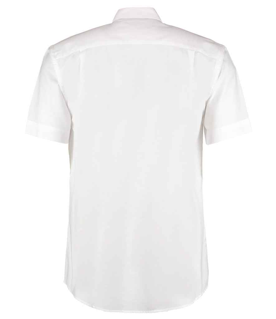 Kustom Kit - Short Sleeve Classic Fit Workwear Oxford Shirt - Pierre Francis