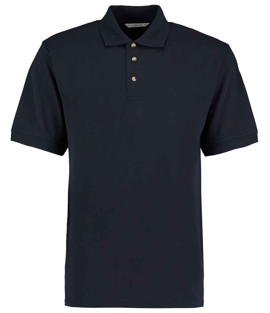 Kustom Kit - Chunky Poly / Cotton Piqué Polo Shirt - Pierre Francis