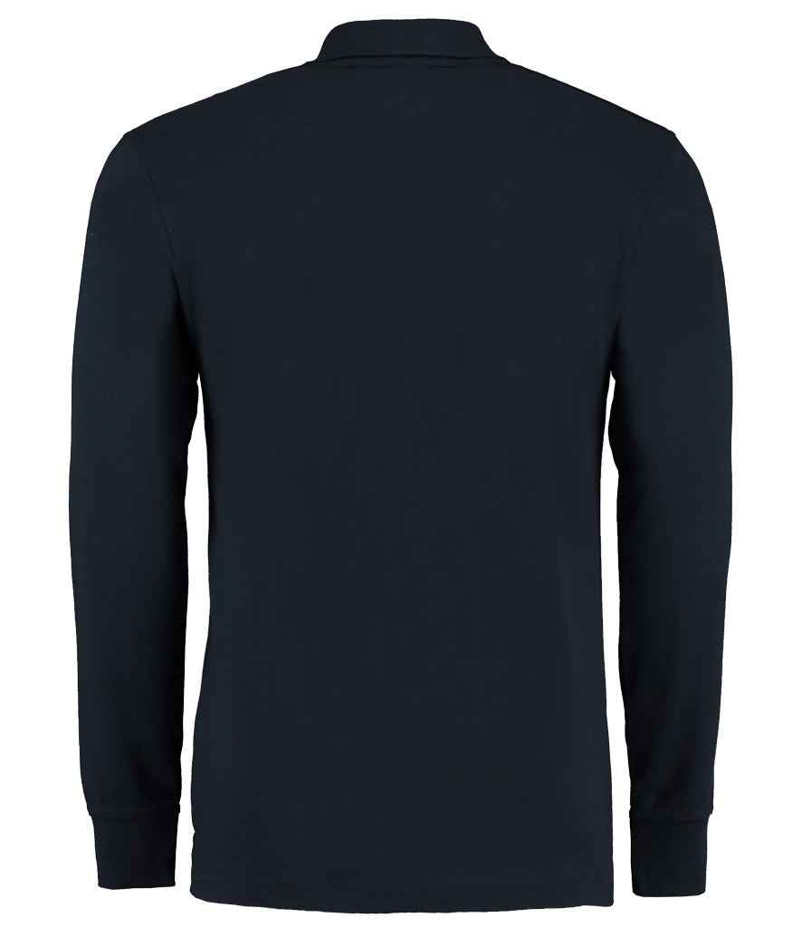 Kustom Kit - Long Sleeve Poly / Cotton Piqué Polo Shirt - Pierre Francis