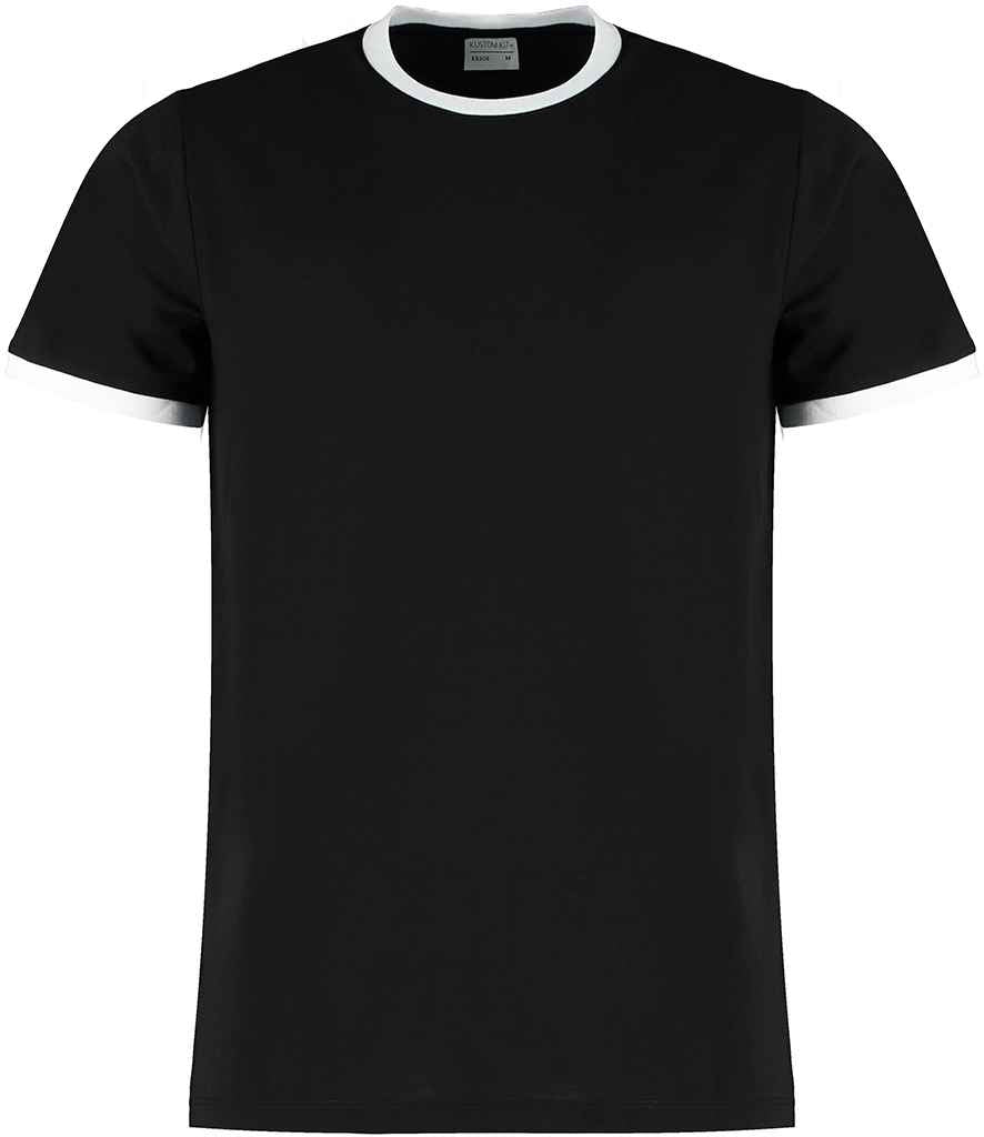 Kustom Kit - Fashion Fit Ringer T-Shirt - Pierre Francis