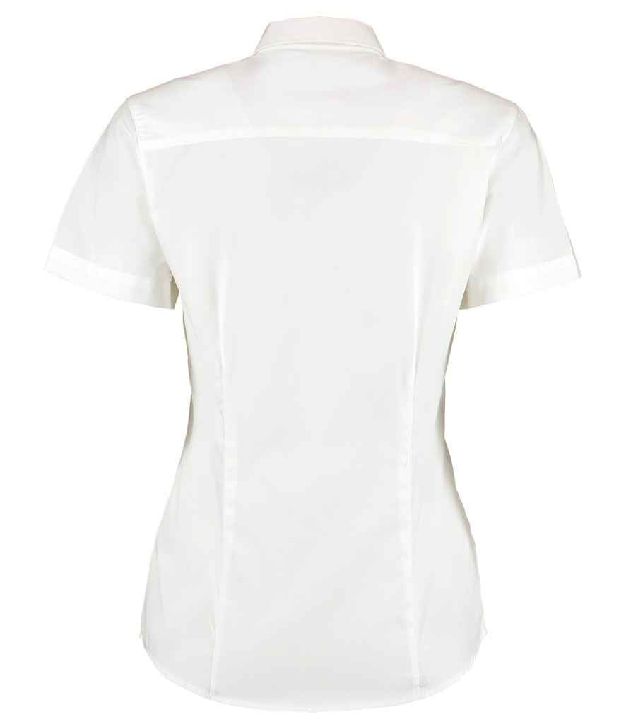 Kustom Kit - Ladies Premium Short Sleeve Tailored Oxford Shirt - Pierre Francis