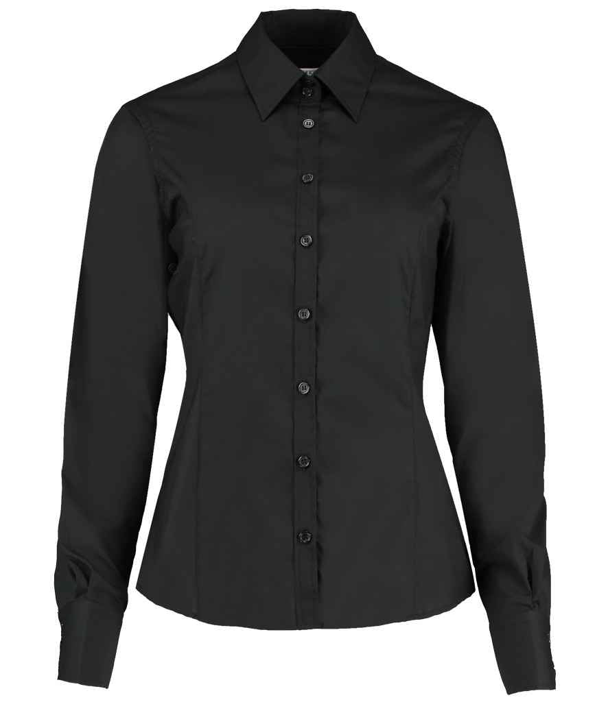 Kustom Kit - Ladies Long Sleeve Tailored Business Shirt - Pierre Francis
