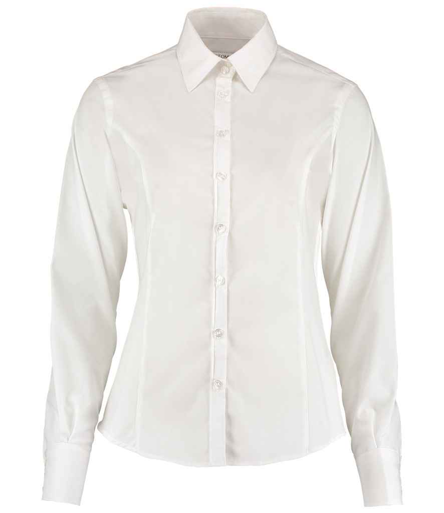 Kustom Kit - Ladies Long Sleeve Tailored Business Shirt - Pierre Francis