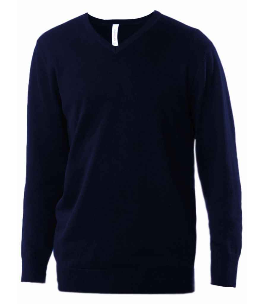 Kariban - Cotton Acrylic V Neck Sweater - Pierre Francis