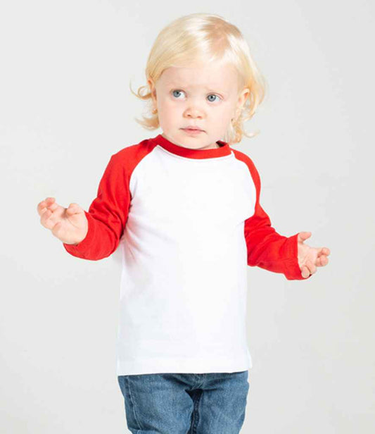 Larkwood Baby/Toddler Long Sleeve Baseball T-Shirt - Pierre Francis