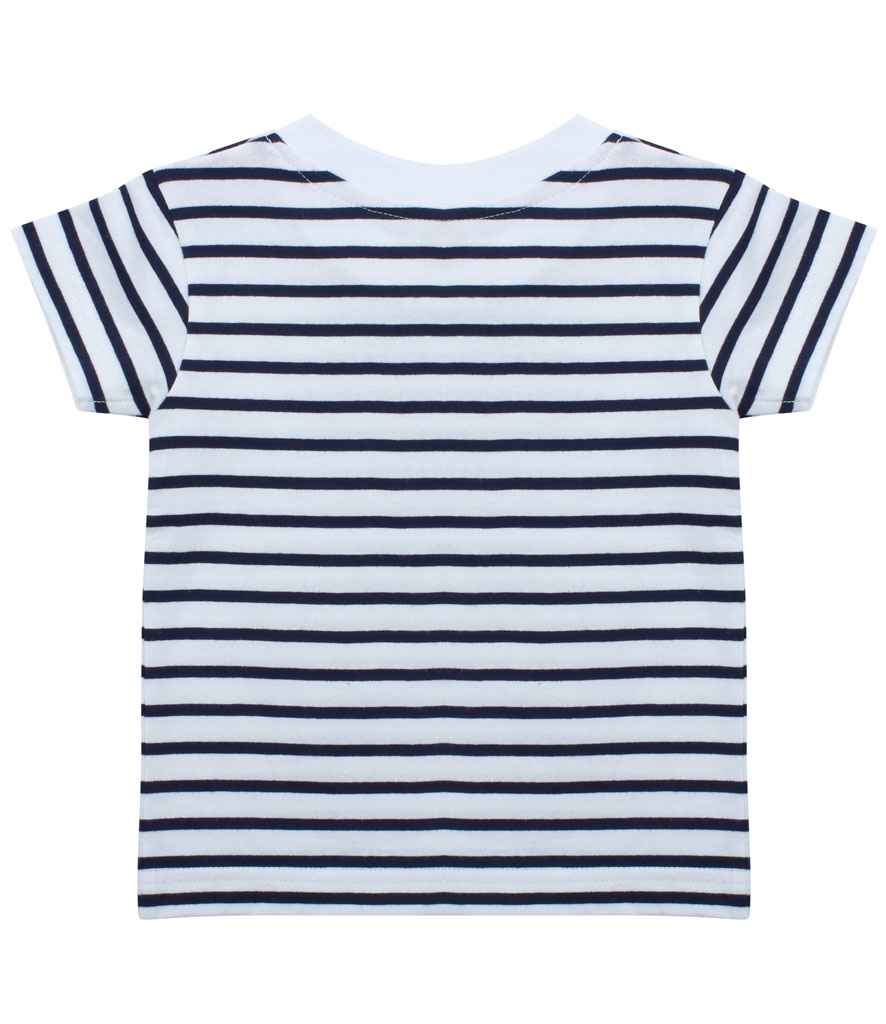 Larkwood - Baby / Toddler Striped Crew Neck T-Shirt - Pierre Francis