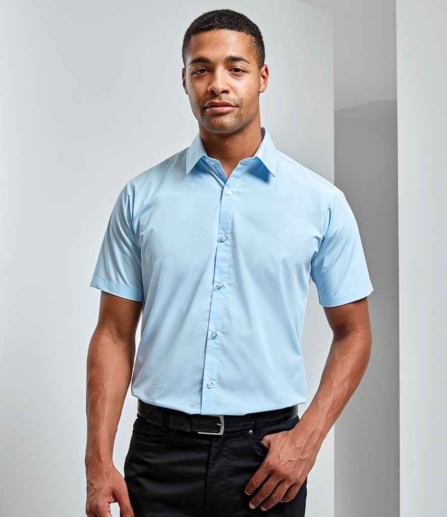 Premier - Supreme Short Sleeve Poplin Shirt - Pierre Francis