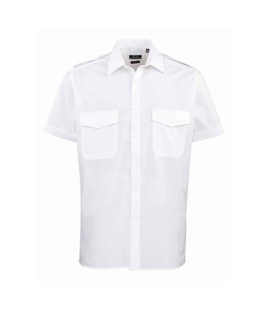 Premier - Short Sleeve Pilot Shirt - Pierre Francis