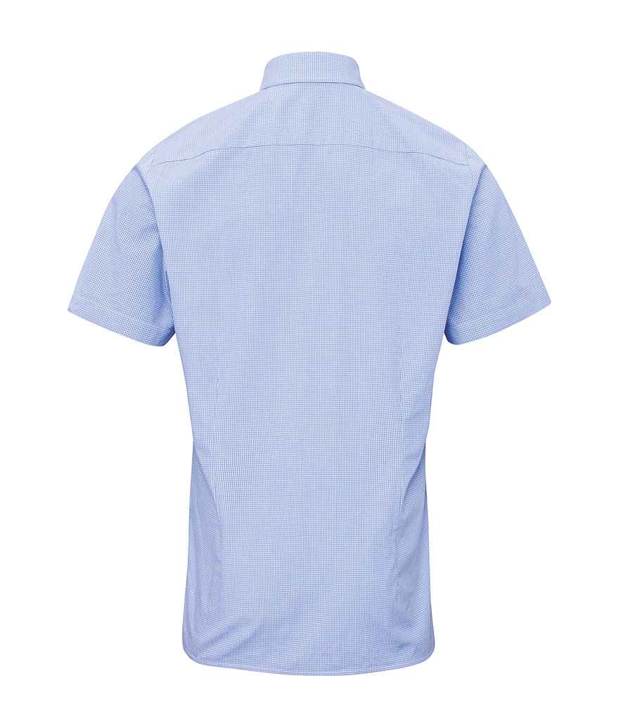 Premier - Gingham Short Sleeve Shirt - Pierre Francis