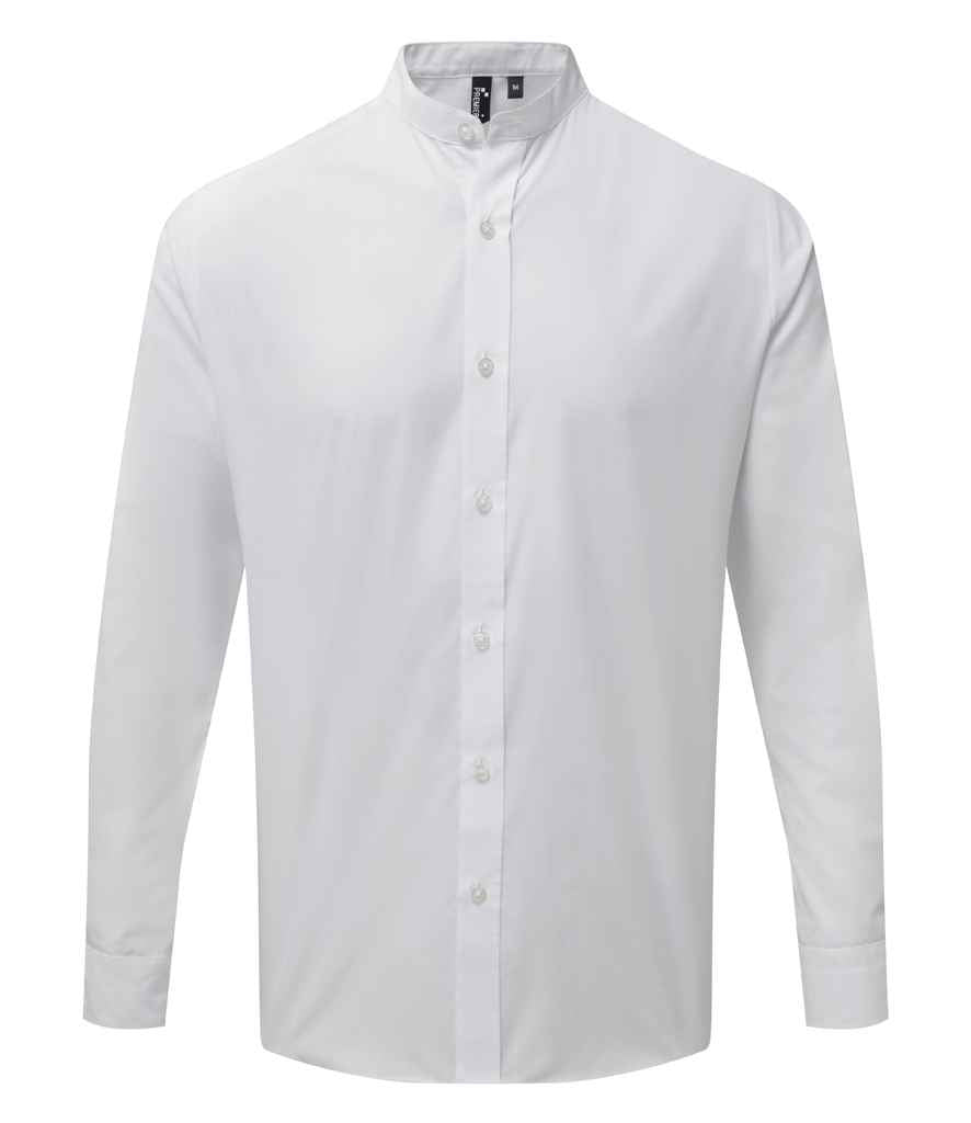 Premier - Long Sleeve Grandad Shirt - Pierre Francis
