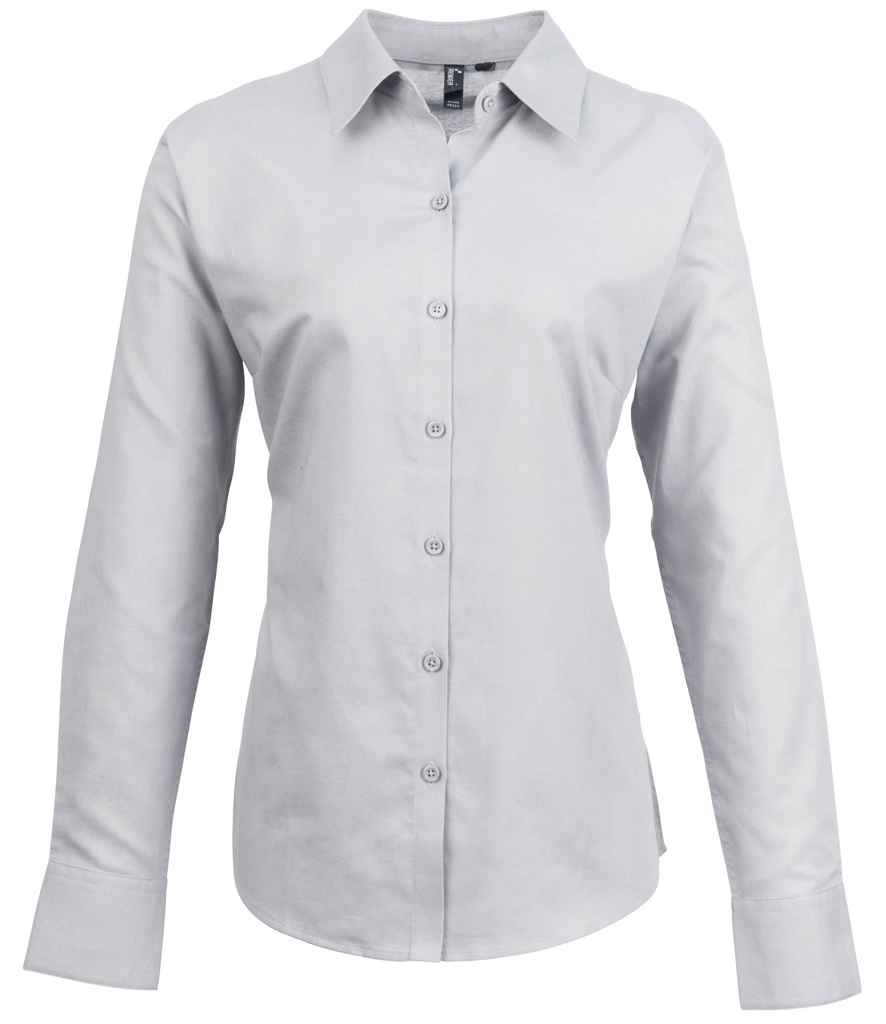 Premier - Ladies Signature Long Sleeve Oxford Shirt - Pierre Francis