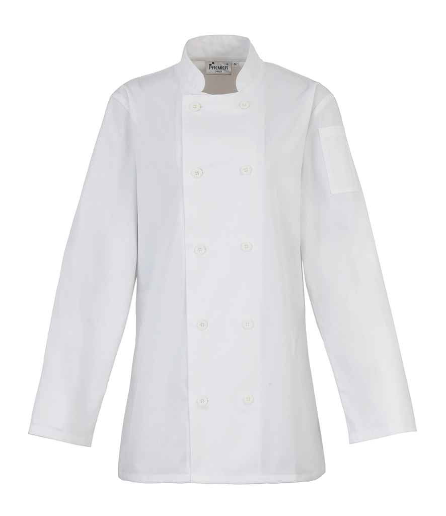 Premier - Ladies Long Sleeve Chef's Jacket - Pierre Francis