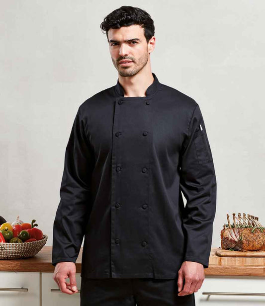 Premier - Coolchecker® Long Sleeve Chef's Jacket - Pierre Francis